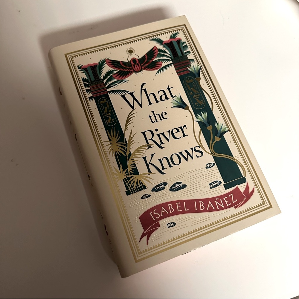 What the River Knows by Isabel Ibañez FairyLoot Edition Hardback Sprayed Edges